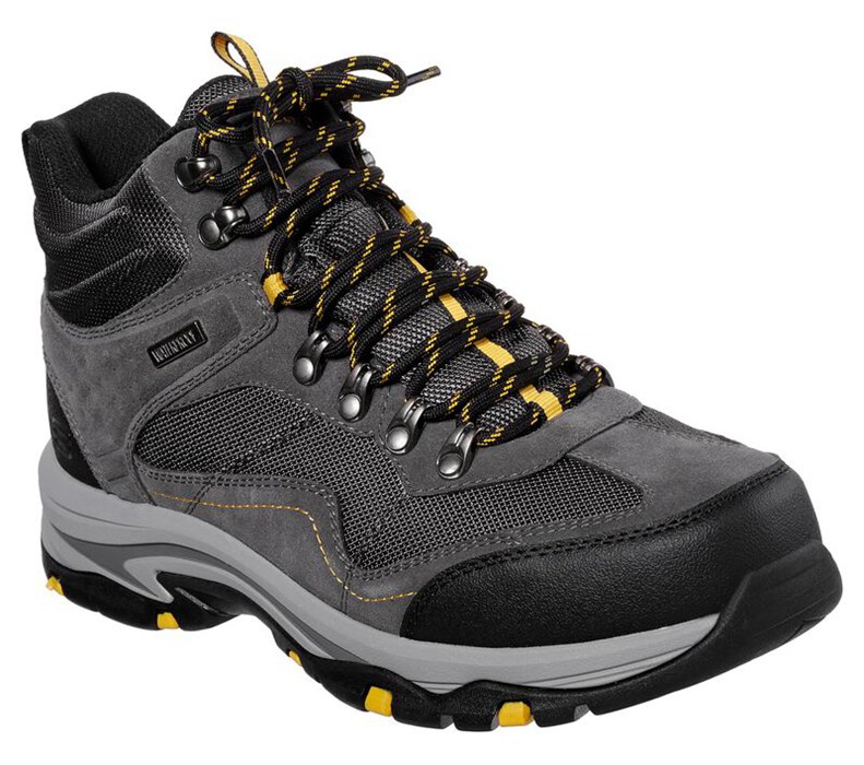 Skechers Relaxed Fit: Trego - Pacifico - Mens Boots Grey [AU-YN8218]